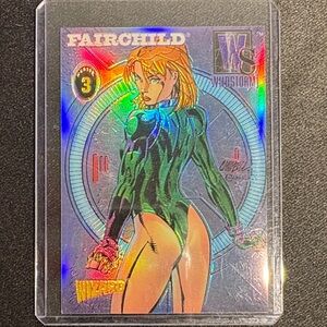 Fairchild Comic Trading Card